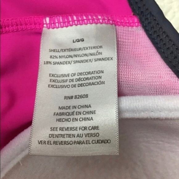 Free Country Tankini Fuchsia Top Size L - Picture 7 of 8